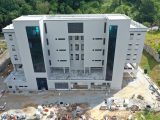 Aerial view of front portion