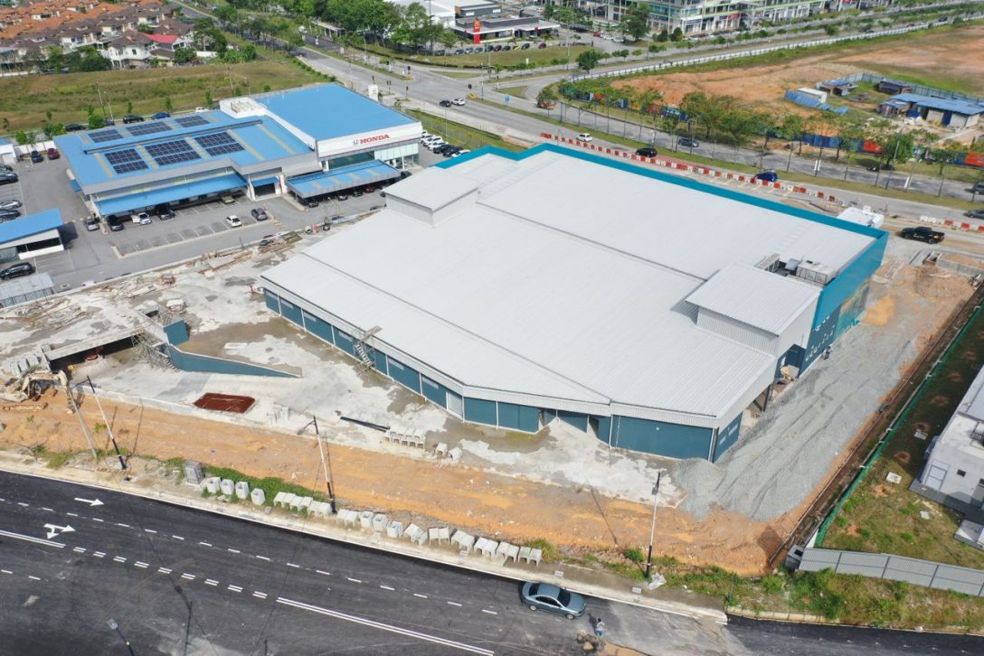 Proton Showroom, Rawang Anggun City – Solid Green Builders